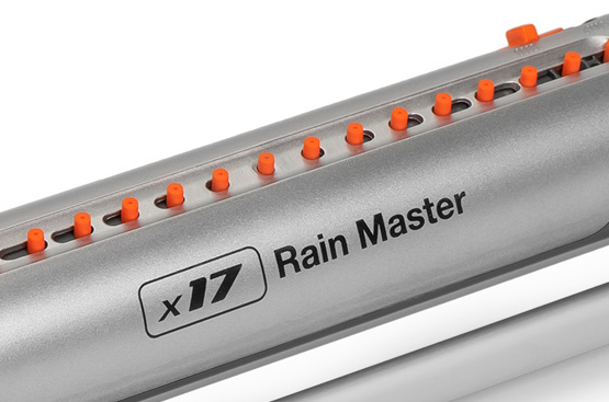 Улучшенные силиконовые форсунки легко очищаются от известкового налета и отложений одним движением пальца.